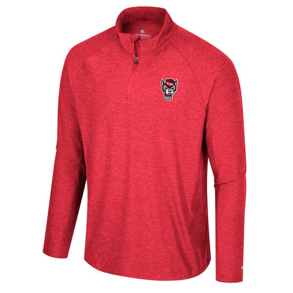 Red Long Sleeve Performance Quarter